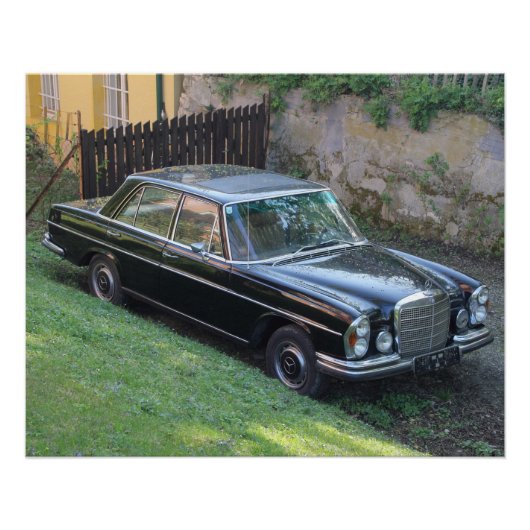 Mercedes 280SE W108 Poster (Voorkant)