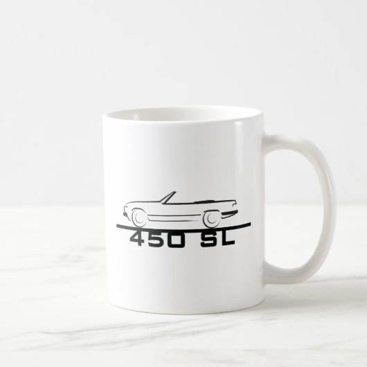 Mercedes 450 SL Type 107 Koffiemok (Rechts)