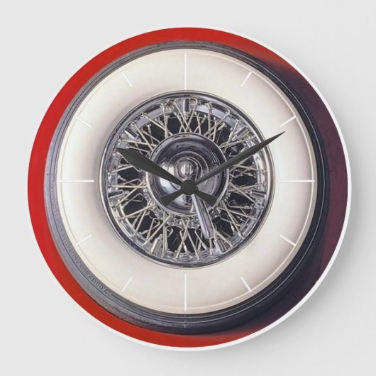 Mercedes 500 Wall Clock Grote Klok (Voorkant)