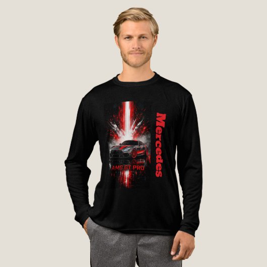 Mercedes AMG GT PRO Tri-Blend Shirt (Voorkant)