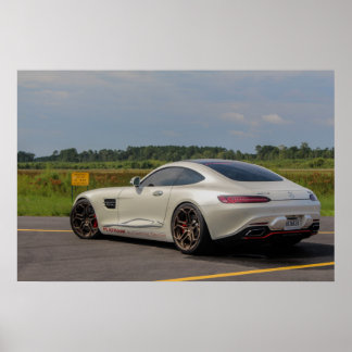 Mercedes AMG-GTS Airstrip Poster