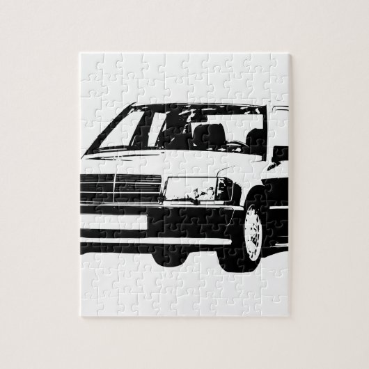 Mercedes-Benz-190E Legpuzzel (Verticaal)