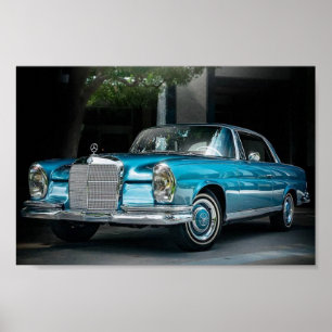 Mercedes Benz 250 SE 1966 Poster