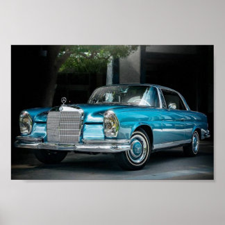 Mercedes Benz 250 SE 1966 Poster
