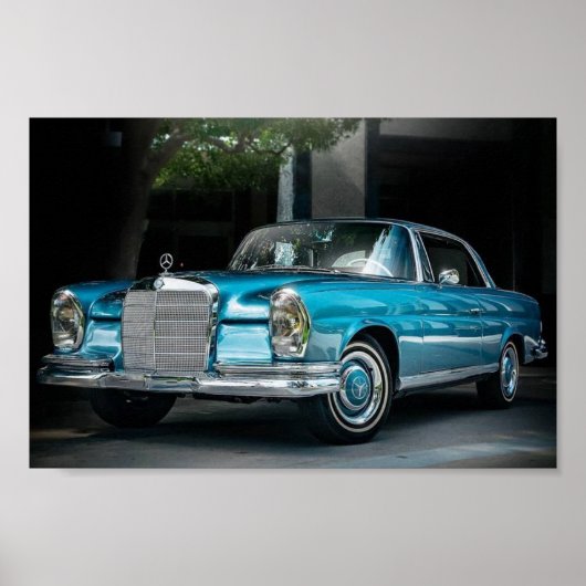 Mercedes Benz 250 SE 1966 Poster (Voorkant)