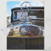 Mercedes-Benz 260D. 's Werelds eerste dieselauto. Flyer (Voorkant)