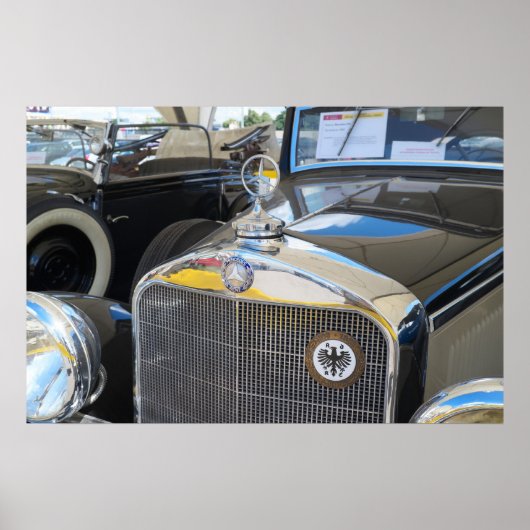 Mercedes-Benz 260D. 's Werelds eerste dieselauto. Poster (Voorkant)