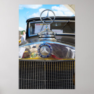 Mercedes-Benz 260D. 's Werelds eerste dieselauto. Poster