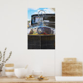 Mercedes-Benz 260D. 's Werelds eerste dieselauto. Poster (Keuken)