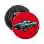 Mercedes Benz 280 SL Converteerbaar Button Flesopener (Voorkant)