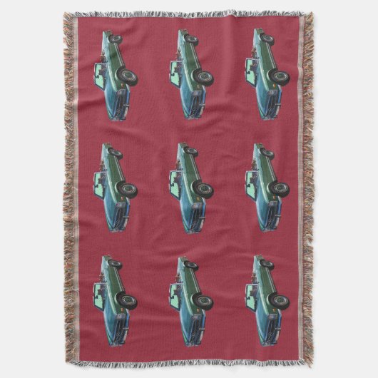 Mercedes Benz 280 SL Converteerbaar Deken (Voorkant Verticaal)