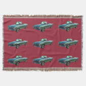 Mercedes Benz 280 SL Converteerbaar Deken (Voorkant)