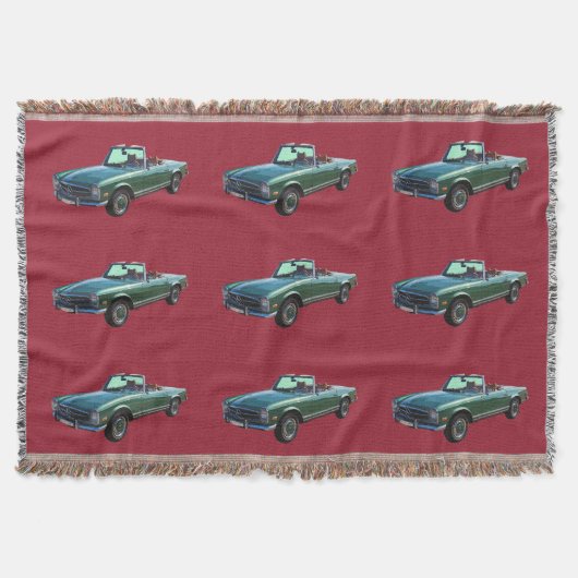 Mercedes Benz 280 SL Converteerbaar Deken (Voorkant)