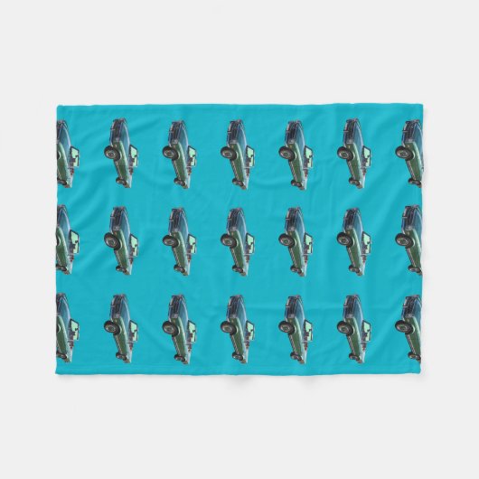 Mercedes Benz 280 SL Converteerbaar Fleece Deken (Voorkant (Horizontaal))