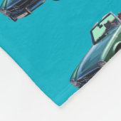 Mercedes Benz 280 SL Converteerbaar Fleece Deken (Hoek)