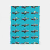 Mercedes Benz 280 SL Converteerbaar Fleece Deken (Voorkant)