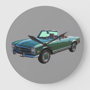 Mercedes Benz 280 SL Converteerbaar Grote Klok
