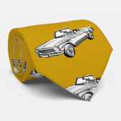 Mercedes Benz 280 SL Converteerbaar Illustratie Stropdas (Opgerold)