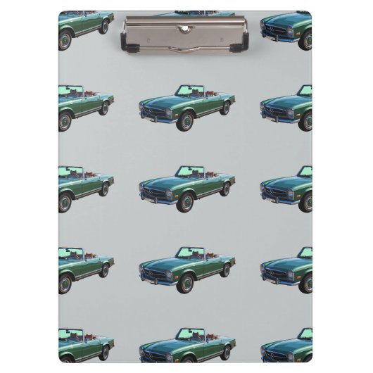 Mercedes Benz 280 SL Converteerbaar Klembord (Voorkant)