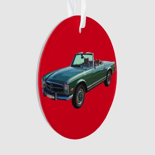 Mercedes Benz 280 SL Converteerbaar Ornament (voorkant)