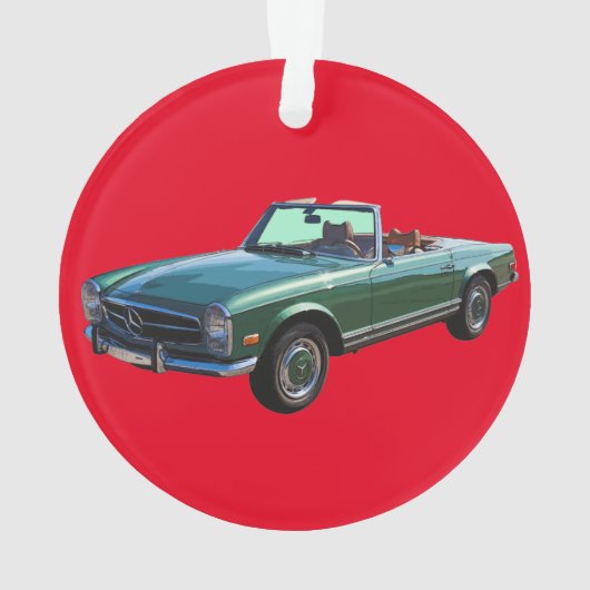 Mercedes Benz 280 SL Converteerbaar Ornament (achterkant)