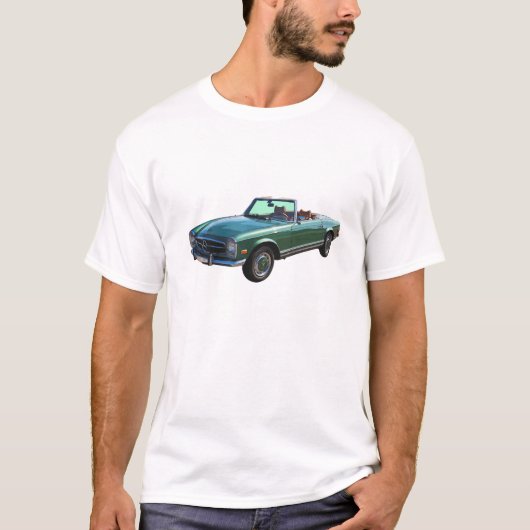 Mercedes Benz 280 SL Converteerbaar T-shirt (Voorkant)