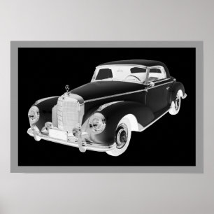 Mercedes Benz 300 Luxury Art Poster