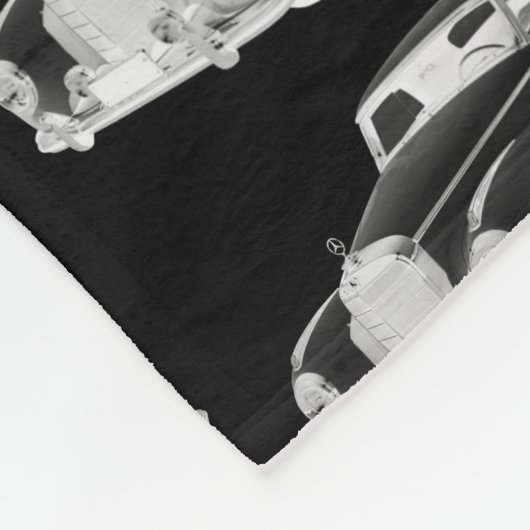 Mercedes Benz 300 Luxury Car Art Fleece Deken (Hoek)