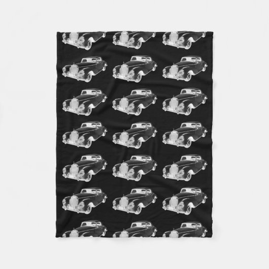 Mercedes Benz 300 Luxury Car Art Fleece Deken (Voorkant)