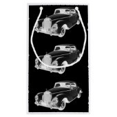 Mercedes Benz 300 Luxury Car Art Klein Cadeauzakje (Achterkant)