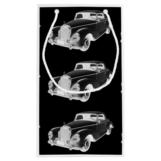 Mercedes Benz 300 Luxury Car Art Klein Cadeauzakje (Achterkant)