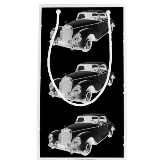 Mercedes Benz 300 Luxury Car Art Klein Cadeauzakje (Voorkant)