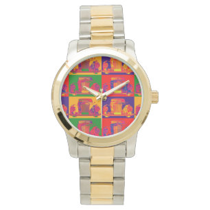 Mercedes Benz 300 Luxury Pop Art Horloge