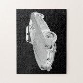 Mercedes Benz 300 SL Convertible Car Art Legpuzzel (Verticaal)