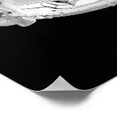 Mercedes Benz 300 SL Convertible Car Art Poster (Hoek)