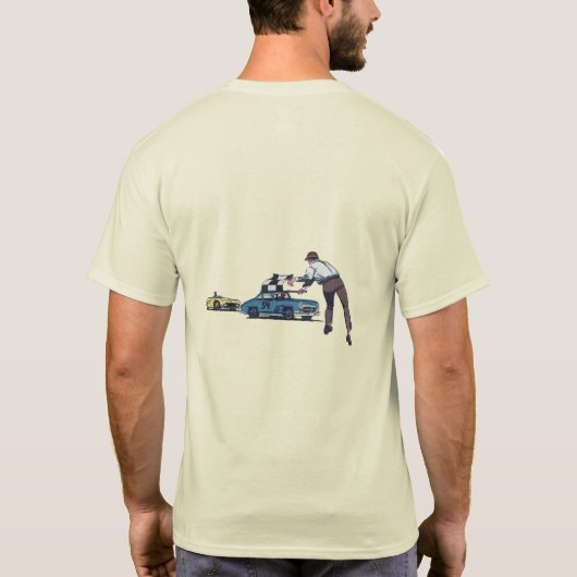 Mercedes-Benz 300SL T-shirt (Achterkant)