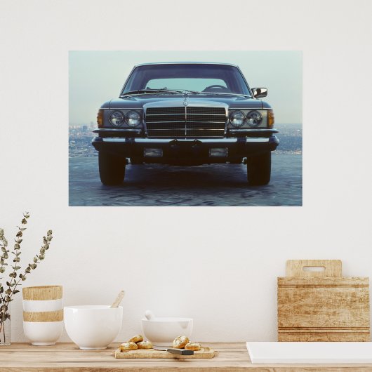 Mercedes Benz 450SEL Poster (Keuken)