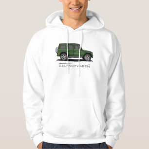 Mercedes Benz 4x4 SUV Luxe Auto G Wagon Hoodie