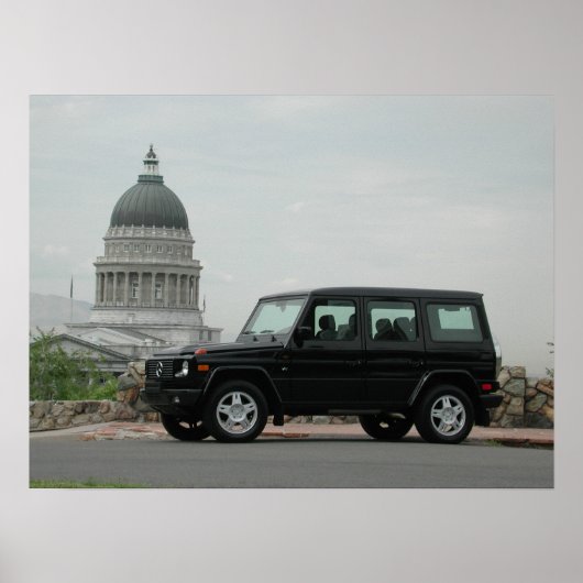 Mercedes-Benz 500 G Poster (Voorkant)