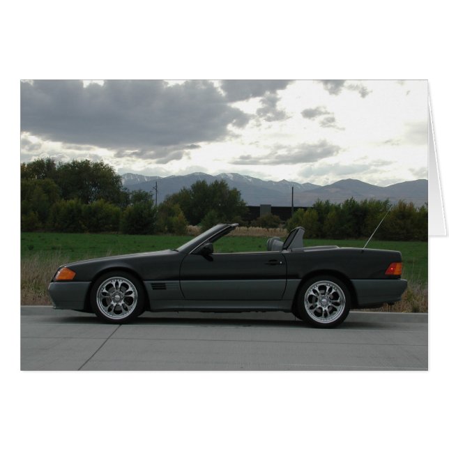 Mercedes-Benz 500 SL Roadster (Voorkant Horizontaal)