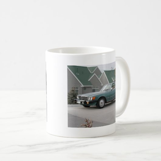 Mercedes-Benz 560 SL Roadster Koffiemok (Voorkant rechts)