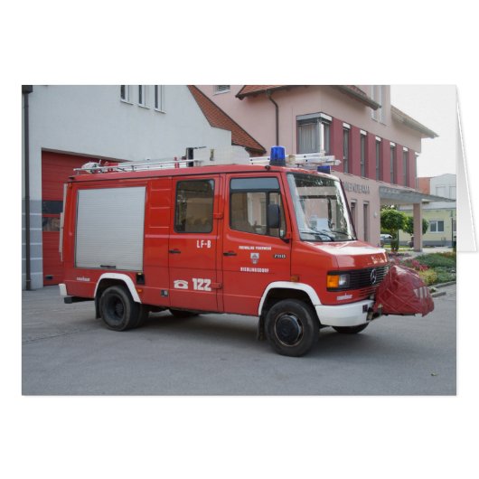 Mercedes Benz 711D Rosenbauer (Voorkant Horizontaal)