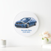 Mercedes-Benz afbeelding voor ronde (grote) wandkl Grote Klok (Huis)