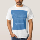 Mercedes Benz Blueprint voor succes T-shirt (Voorkant)