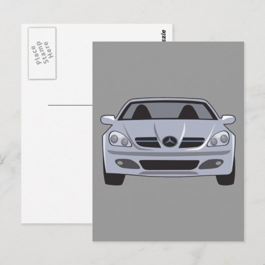 Mercedes Benz Briefkaart (Voorkant / Achterkant)