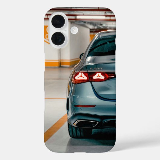 Mercedes Benz E klasse 2024 achteraanzicht Case-Mate iPhone Case (Achterkant)