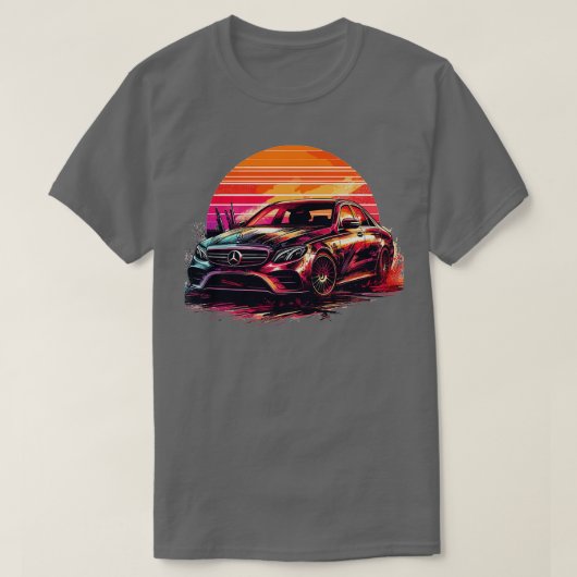 Mercedes Benz E Klasse T-shirt (Design voorkant)