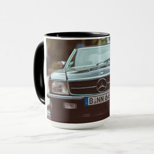 Mercedes-Benz is een Duits automerk Mok (Voorkant links)