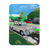 Mercedes Benz Magneet (Verticaal)