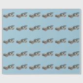 Mercedes Benz Oldtimer Cadeaupapier (Vlak)